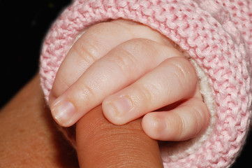 MANO DE BEBE