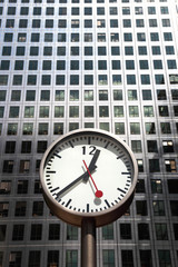 clock in the center of london