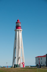 octogonal lighthouse in Quebec country