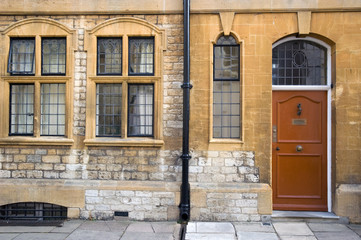 Naklejka premium Front of classic house Oxford England