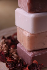 Natural Soap, Different Colors
