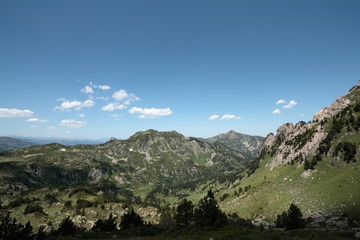 Fototapeta na wymiar Pic de balbonne et du Tarbésou,Pyrénées ariègeoises