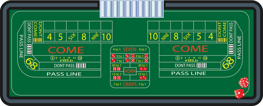CRAPS TABLE