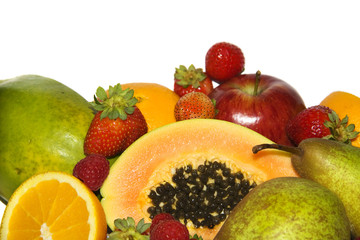 Ripe fresh fruit. Wholesome food.