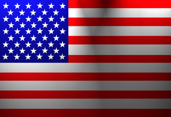 Obraz premium American flag