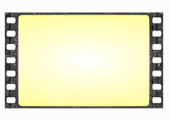 grunge wide film frame