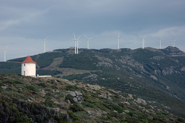 Moulin d'hier et d'aujourd'hui (Cap Corse)