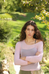 Fototapeta premium portrait of young woman
