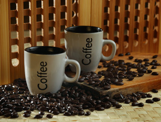 two coffee cups