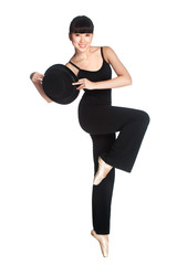 Ballerina with Top Hat