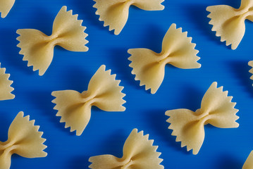 Naklejka premium farfalle in azzurro tre