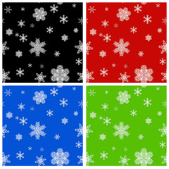 Seamless Christmas backgrounds