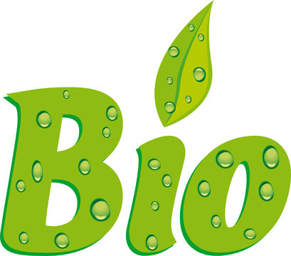 bio avec goutelettes