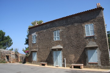 Fototapeta na wymiar Wieś Piana Korsyce