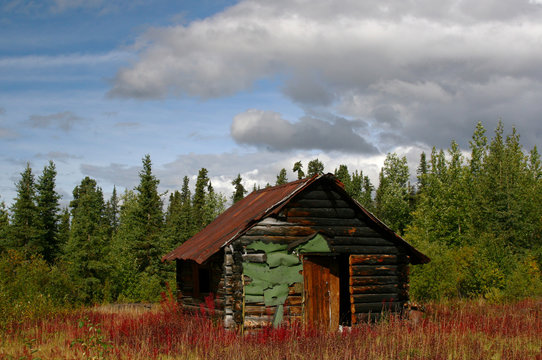 Early Alaskan Pioneer Cabin