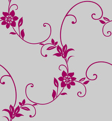Floral background pattern(seamless)