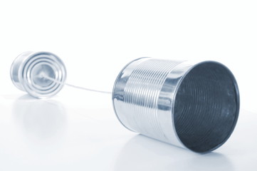 tin or can telephone