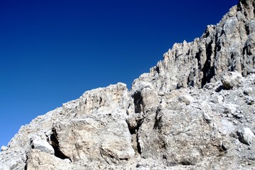 Montagna, profilo roccioso