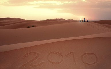 Il nuovo anno nel deserto