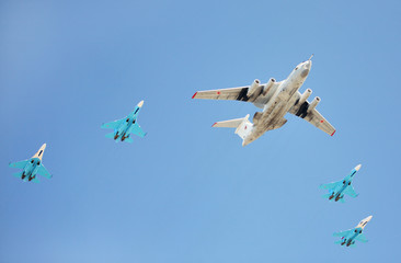 Russian Air Force airplanes