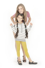 Two beautiful sisters