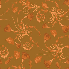 floral seamless background