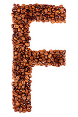coffee letter F