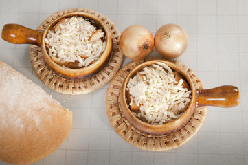 Onion soup