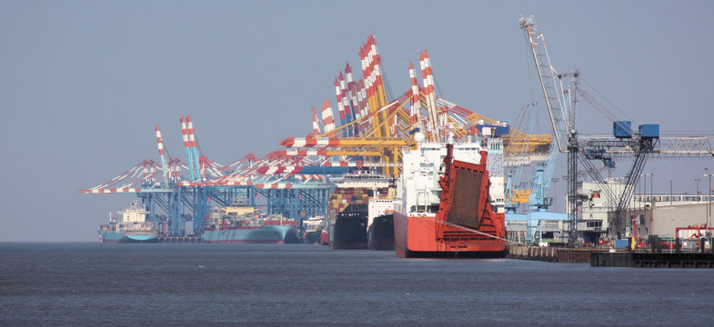 containerterminal bremerhaven in der wirtschaftskrise
