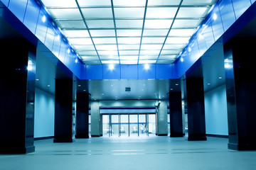 modern hall inside
