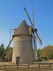 Le moulin du Mont des Alouettes en Vendée