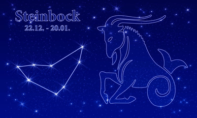 Tierkreiszeichen - Steinbock
