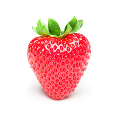 Isolated strawberry