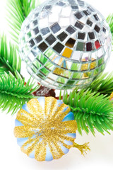 New year decoration on background