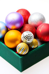 New year decoration on background