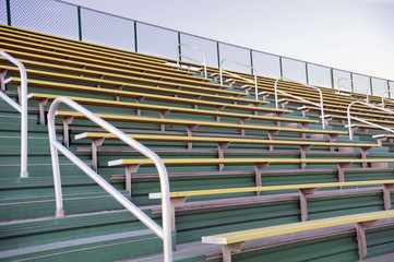 Fototapeta premium Empty Bleachers