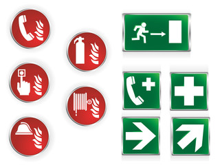 Emergency symbols