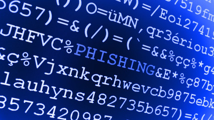 Obraz premium Phishing