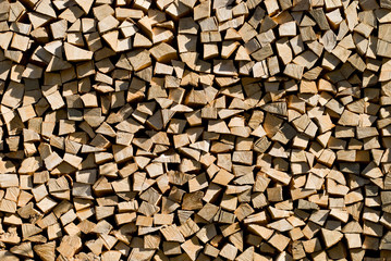 Texture of wood logs