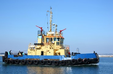 Fototapeta premium Harbour tugboat