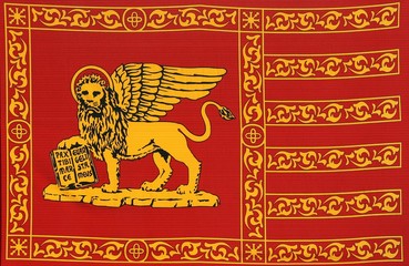 Obraz premium drapeau de venise ,flag,venezia