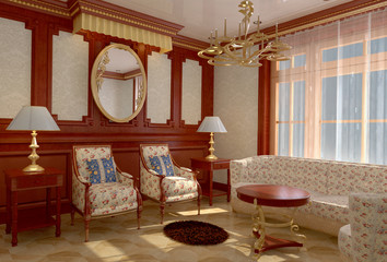 Interior of room