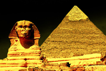 Gizah pyramides, Egypt