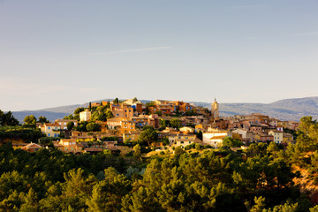 Fototapeta na wymiar Roussillon, Provence, France