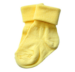 Isolated baby socks