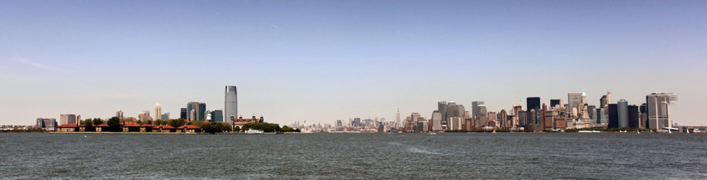 New York and Manhattan Panorama