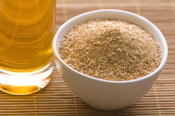 bath salt and oil
