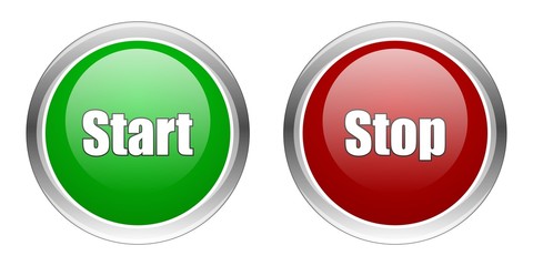 Start & Stop Buttons Vektor