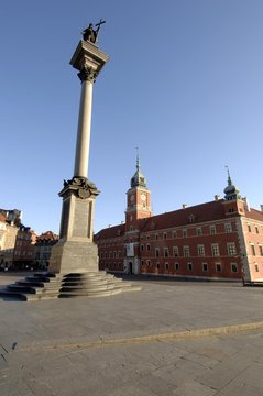 Fototapeta plac zamkowy