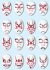 Personajes kabuki